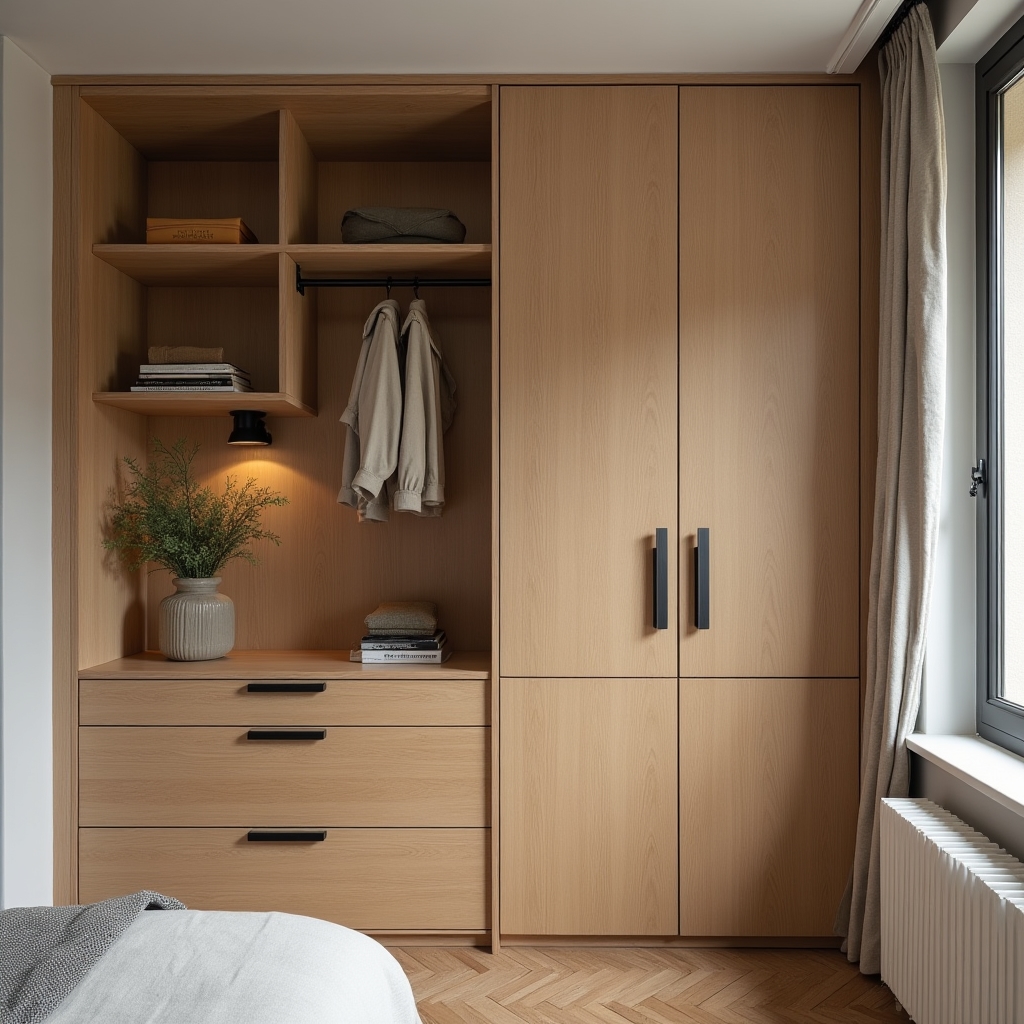 Arredo su misura in un piccolo appartamento milanese